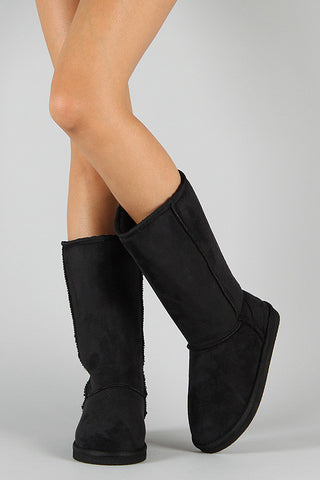Stars Accent Lucite Pointy Toe Chunky Heeled Boots