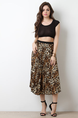 Diagonal Hem Denim Jean Skirt