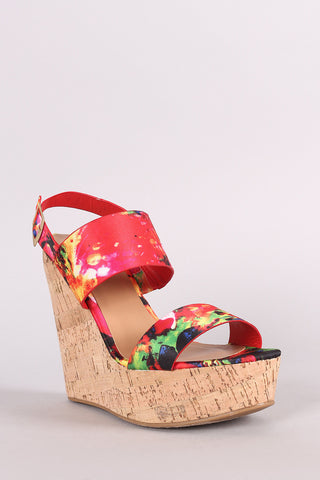Suede Peep Toe Chunky Perspex Heeled Ankle Boots