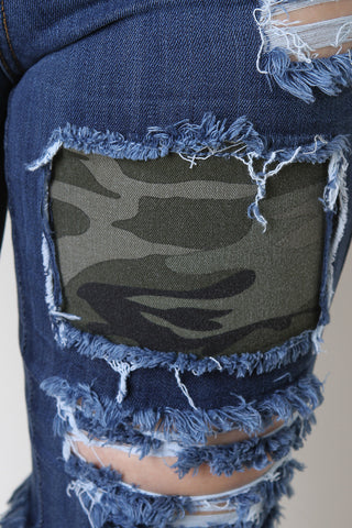 Camouflage High Waist Leggings