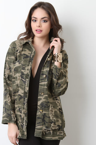 Camouflage High Waist Leggings