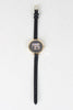 Thin Strap Etched Elephant Watch