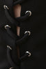 Eyelet Corset Lace Up Stretchy Pants